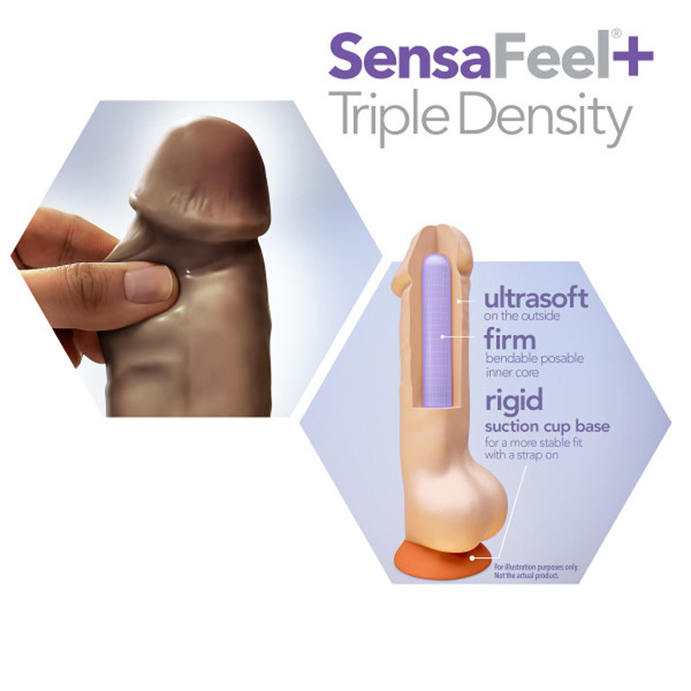 Dr. Skin Plus Pos Dildo W/Ball 8In Cho