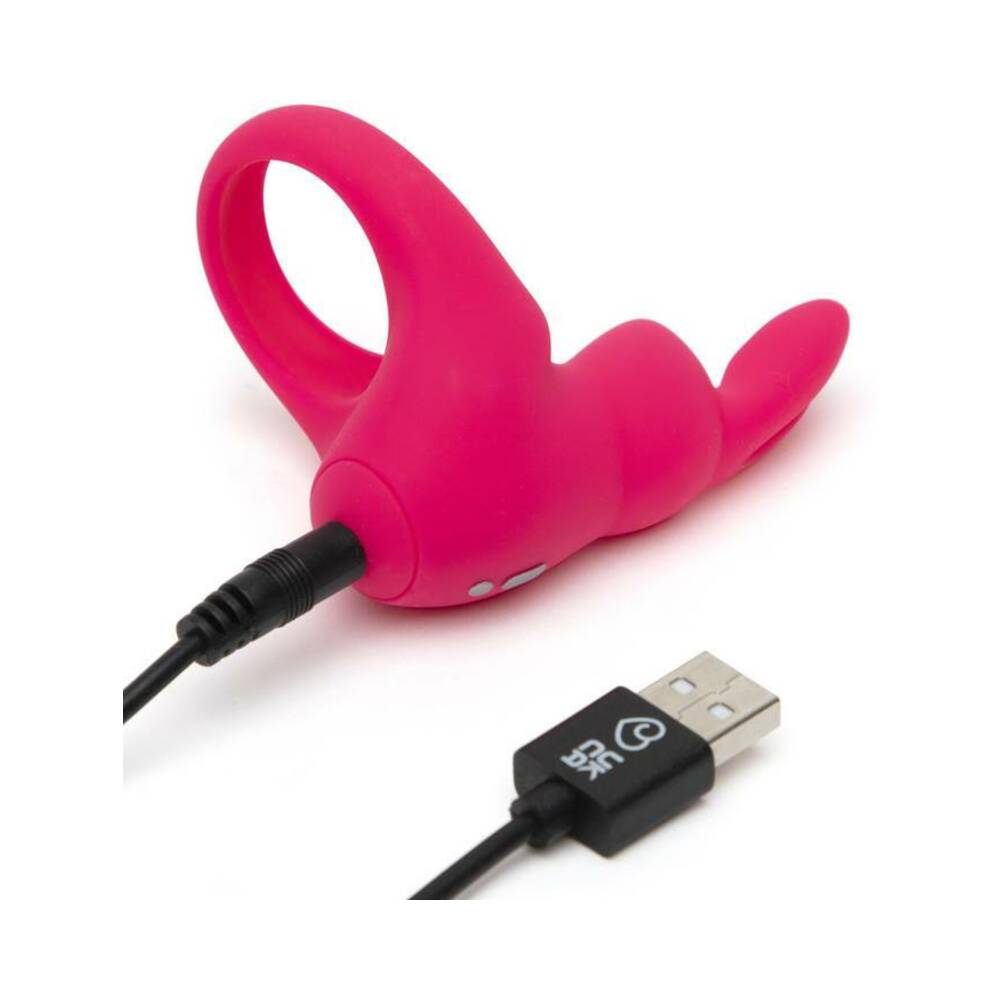 Happy Rabbit Rechargeable Cock Ring Pink