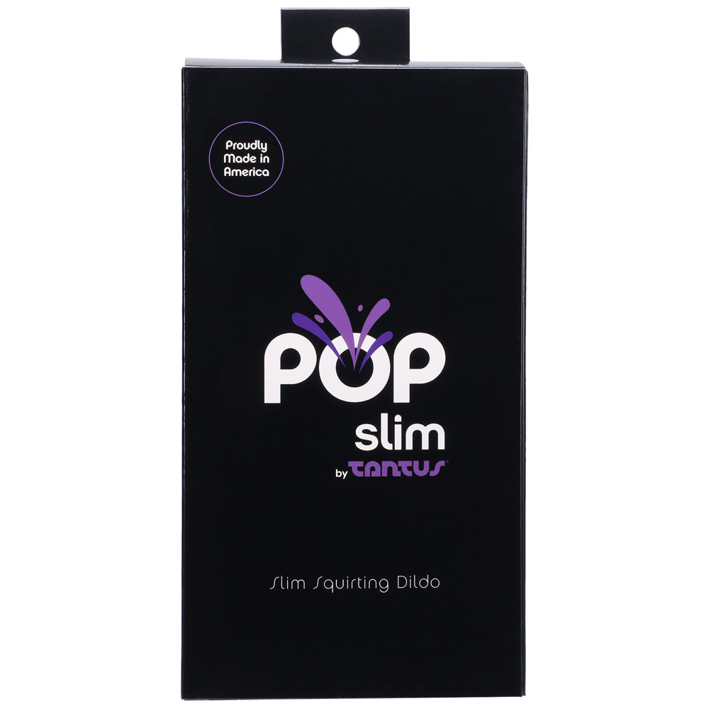 Pop Slim Squirting Dildo Midnight