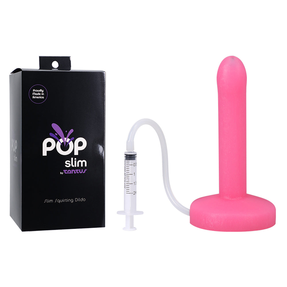 Tantus Pop Slim Squirting Dildo Watermelon