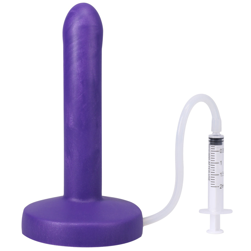 Tantus Pop Slim Squirting Dildo Indiglow