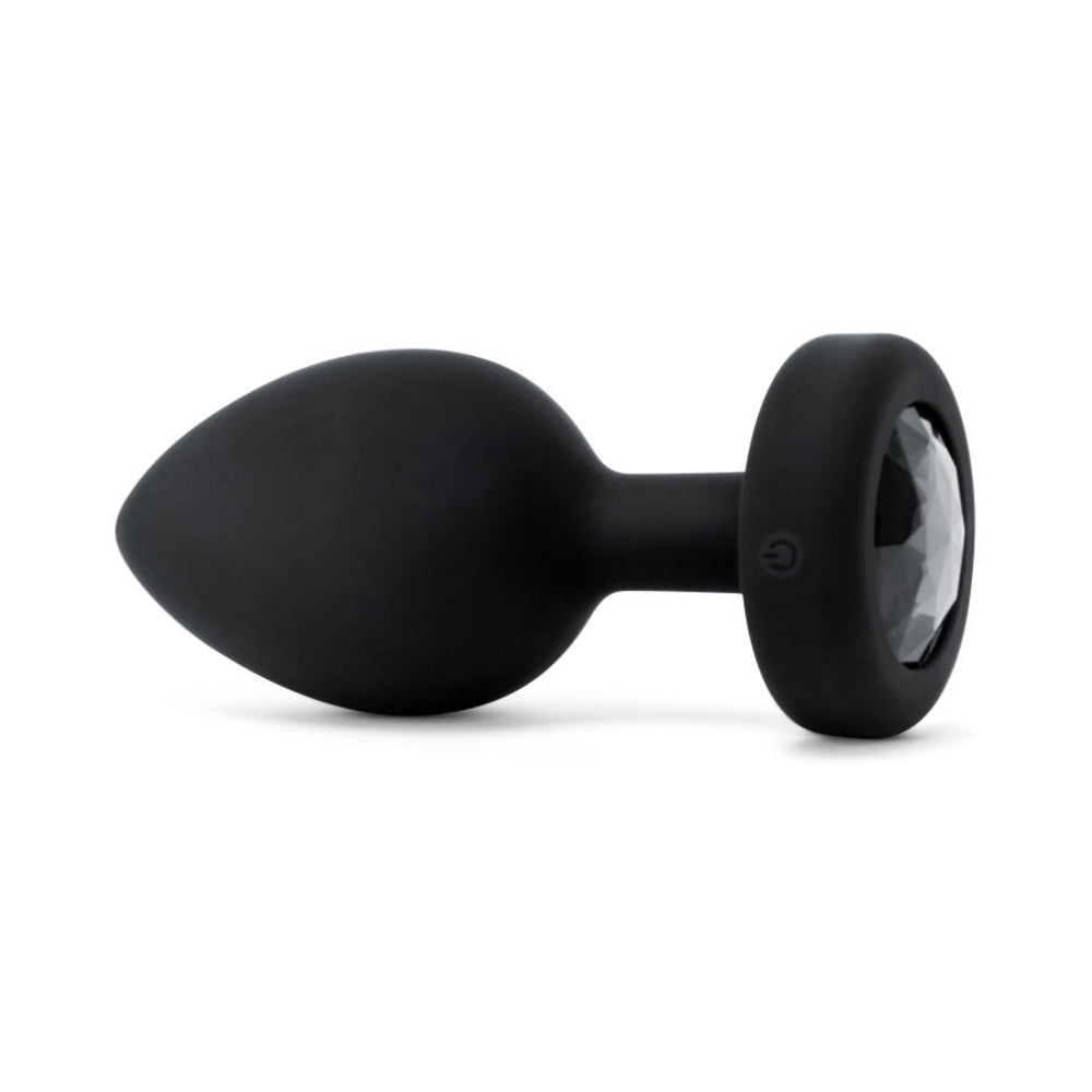 B-Vibe Vibrating Jewel Plug 2Xl - Black