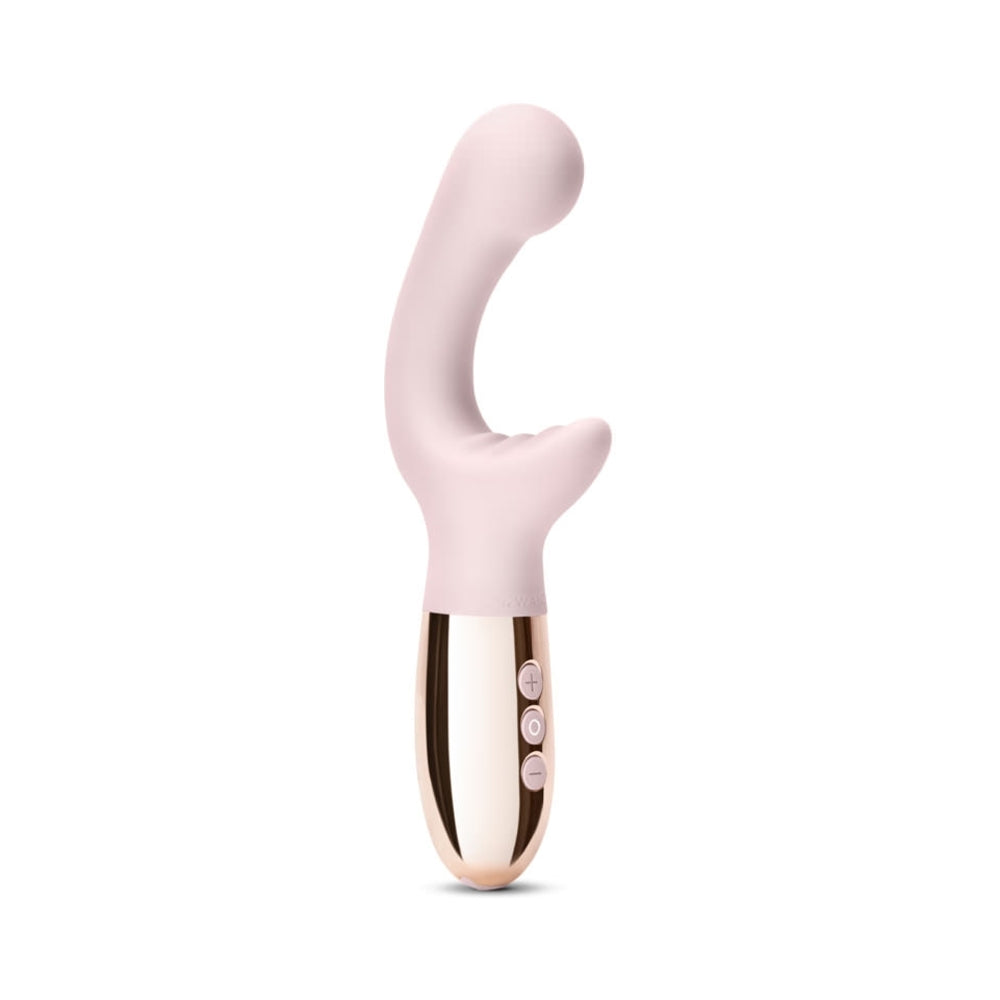 Le Wand Xo Double-Motor Wave Rechargeable Vibrator Rose Gold