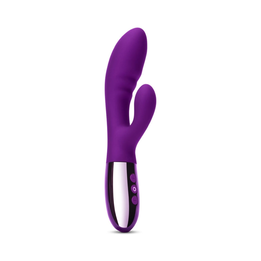 Le Wand Blend Double-Motor Rabbit Rechargeable Vibrator Cherry