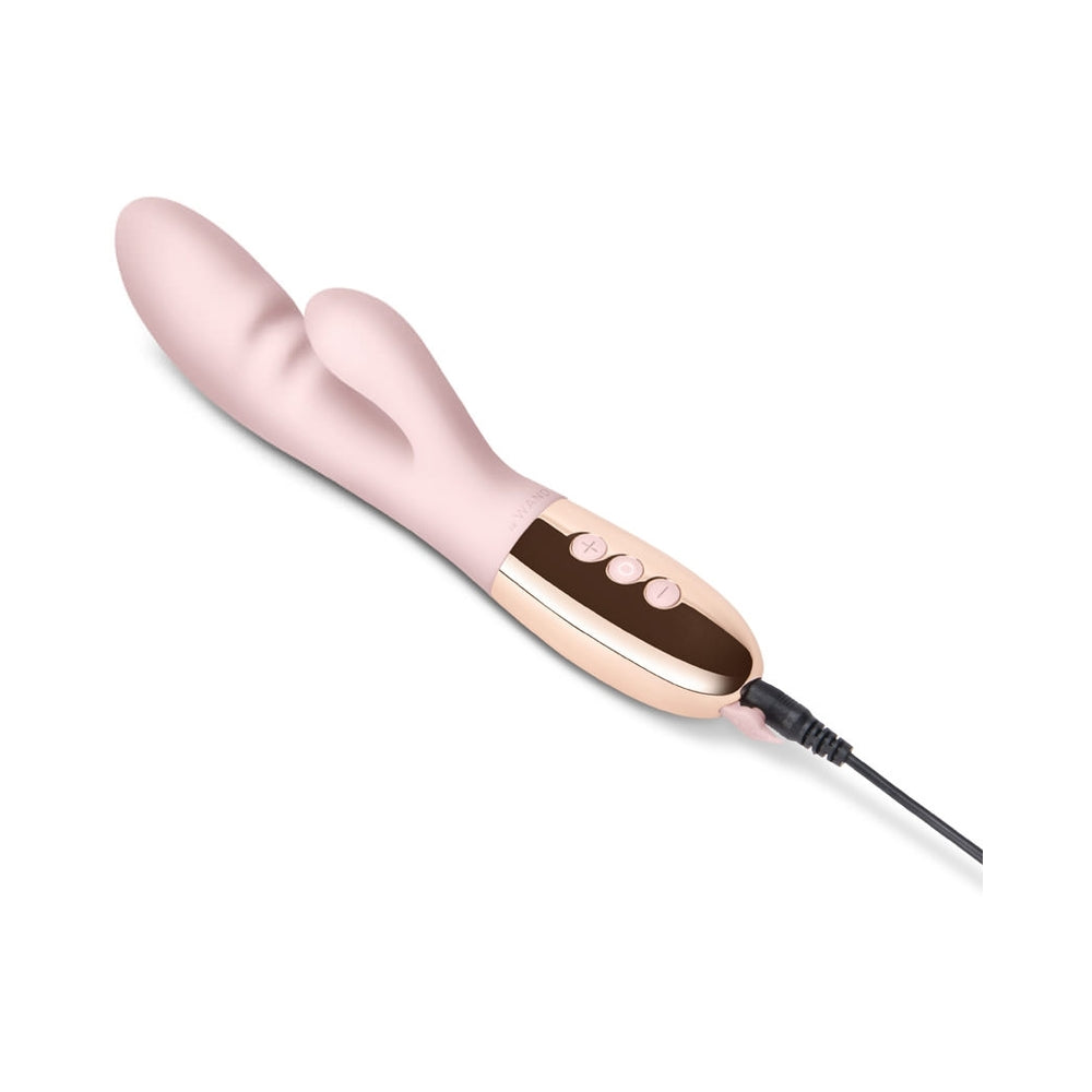 Le Wand Blend Double-Motor Rabbit Rechargeable Vibrator Rose Gold