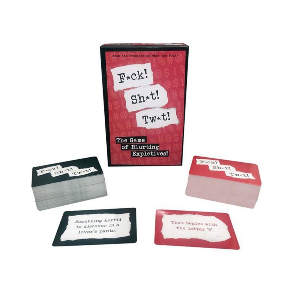 F Ck! Sh T! Tw T! Card Game