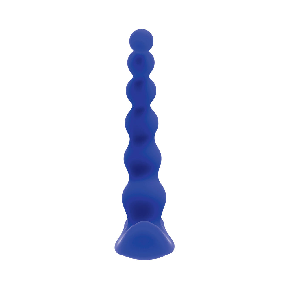 Gender X Beaded Pleasure Vibrator Blue