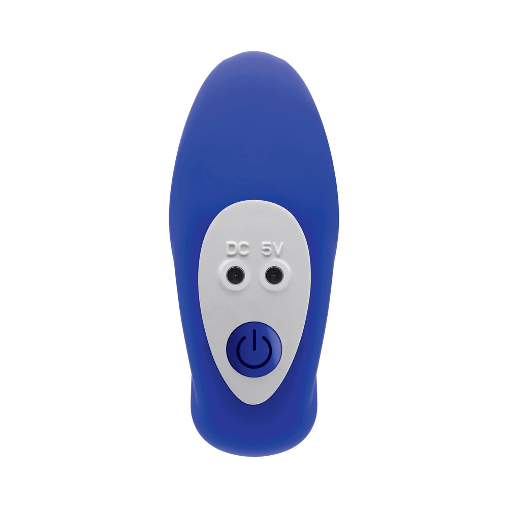 Gender X Beaded Pleasure Vibrator Blue