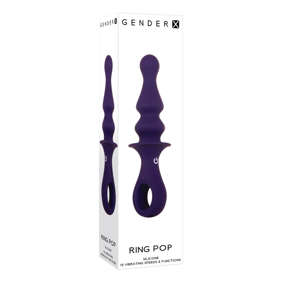 Gender X Ring Pop Vibrating Plug