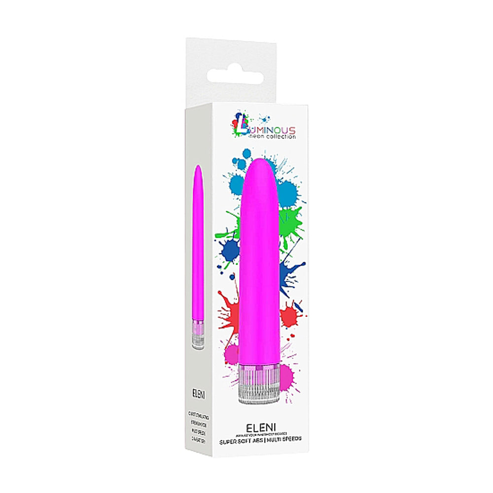 Luminous Eleni Super Soft Abs Multi-Speed Vibrator Fuchsia