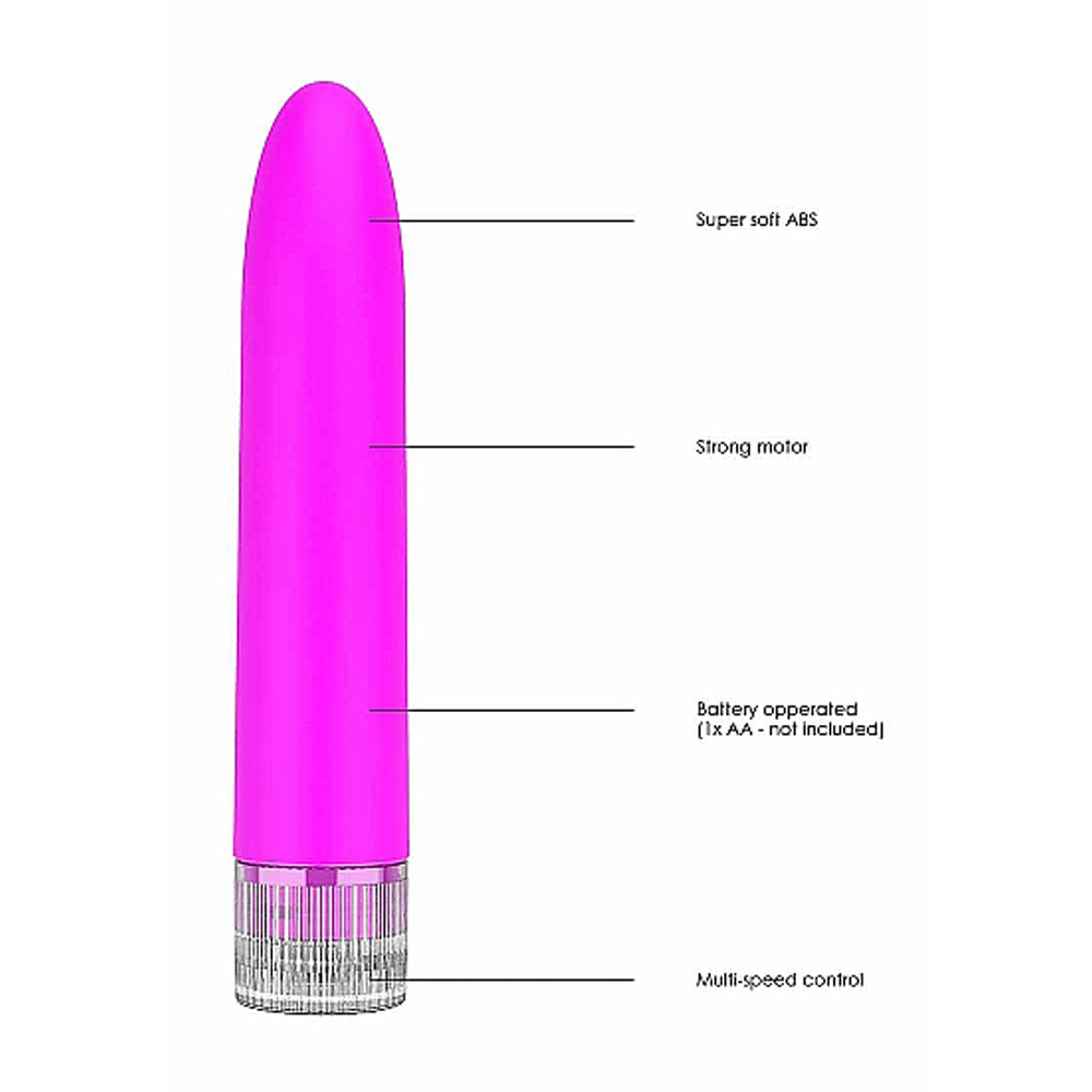 Luminous Eleni Super Soft Abs Multi-Speed Vibrator Fuchsia