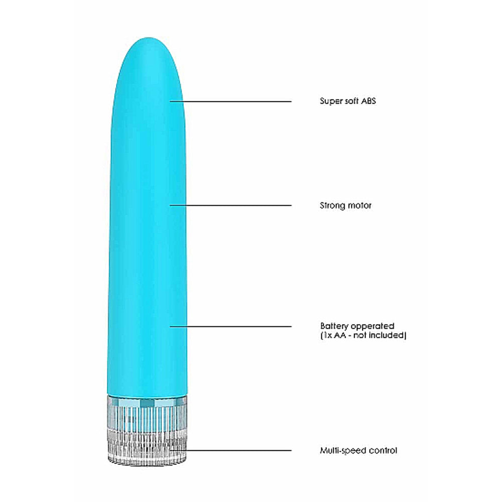 Luminous Eleni Super-Soft Abs Multi-Speed Vibrator Turquoise