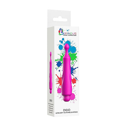 Luminous Dido Abs Bullet With Silicone Sleeve 10 Speeds Fuchsia