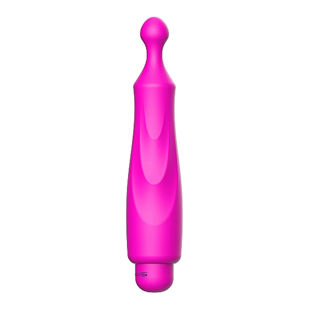 Luminous Dido Abs Bullet With Silicone Sleeve 10 Speeds Fuchsia