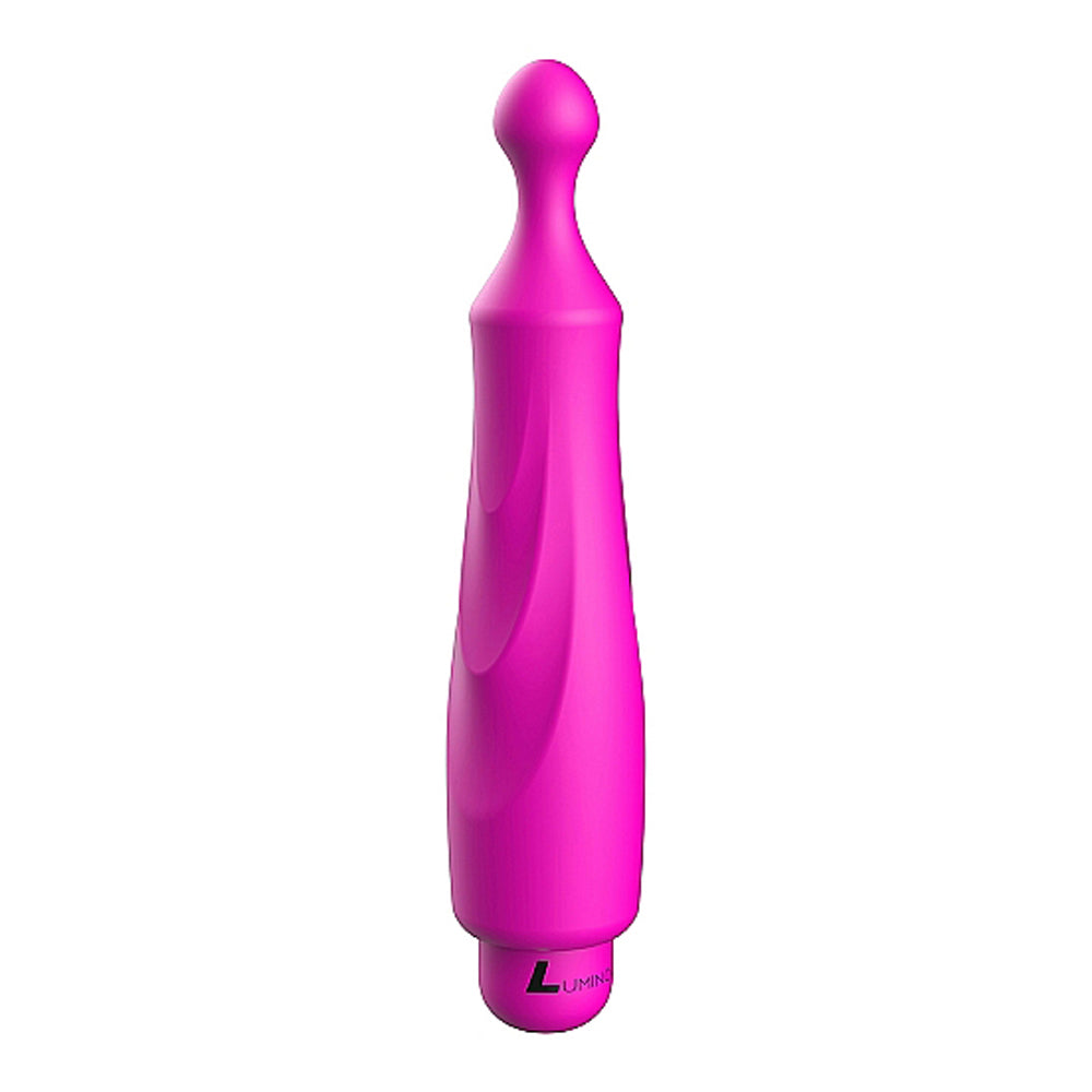 Luminous Dido Abs Bullet With Silicone Sleeve 10 Speeds Fuchsia