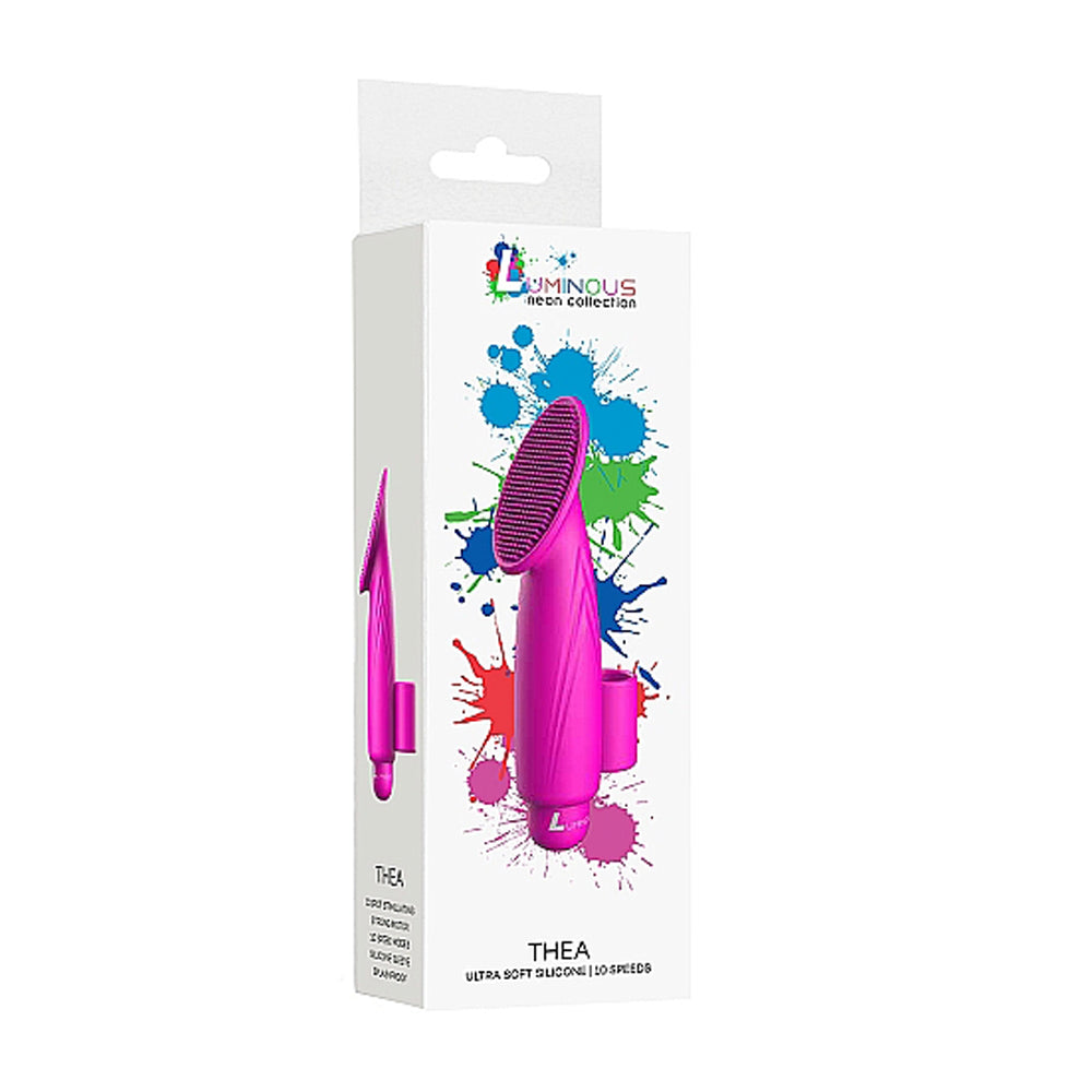 Luminous Thea Abs Bullet With Silicone Sleeve 10 Speeds Fuchsia