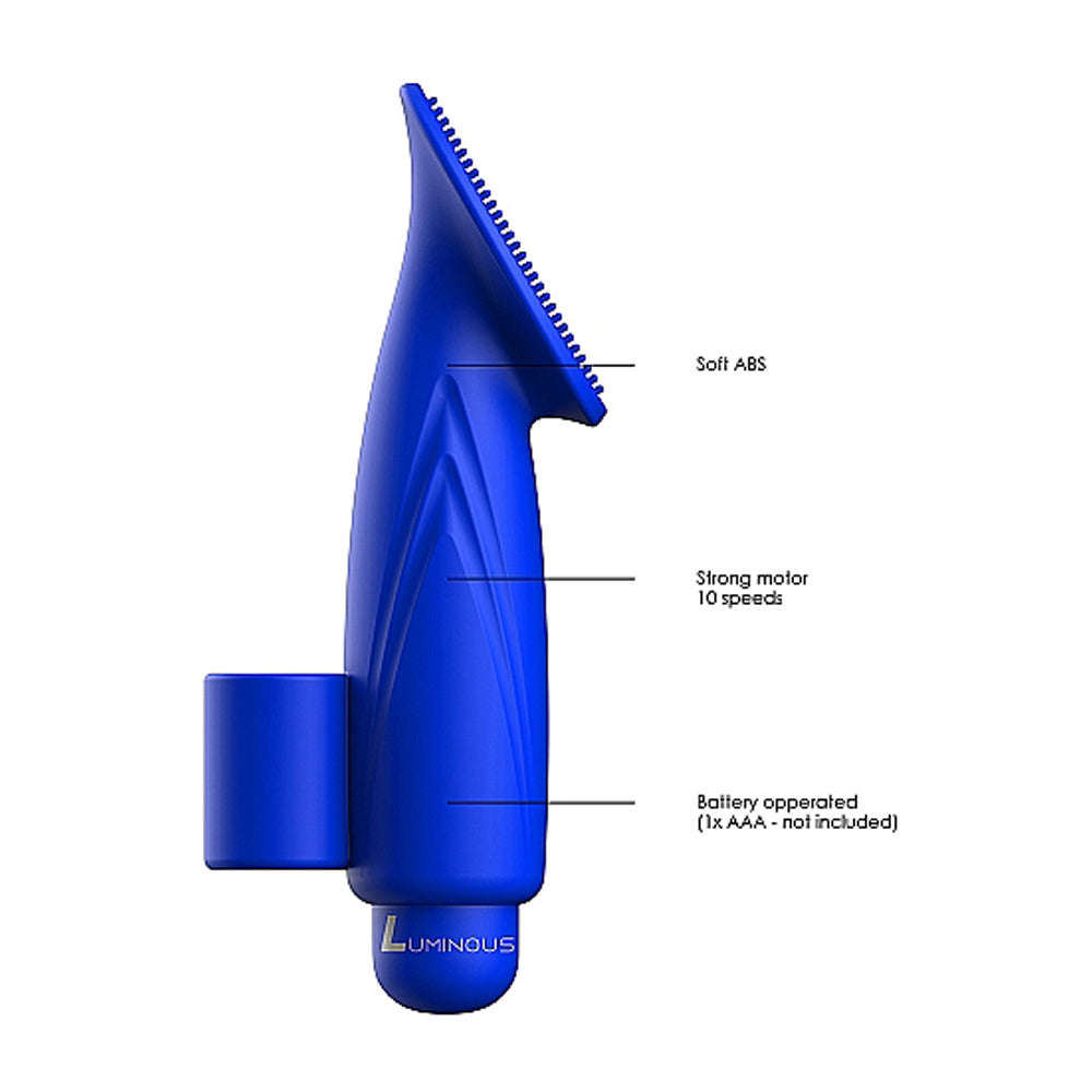 Luminous Thea Abs Bullet With Silicone Sleeve 10 Speeds Royal Blue