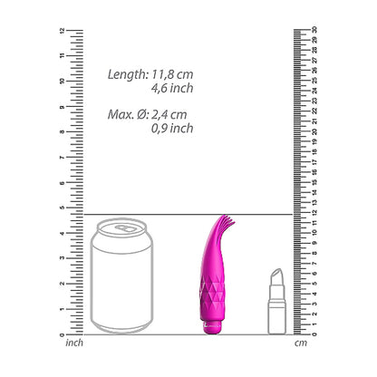 Luminous Zoe Abs Bullet With Silicone Sleeve 10 Speeds Fuchsia