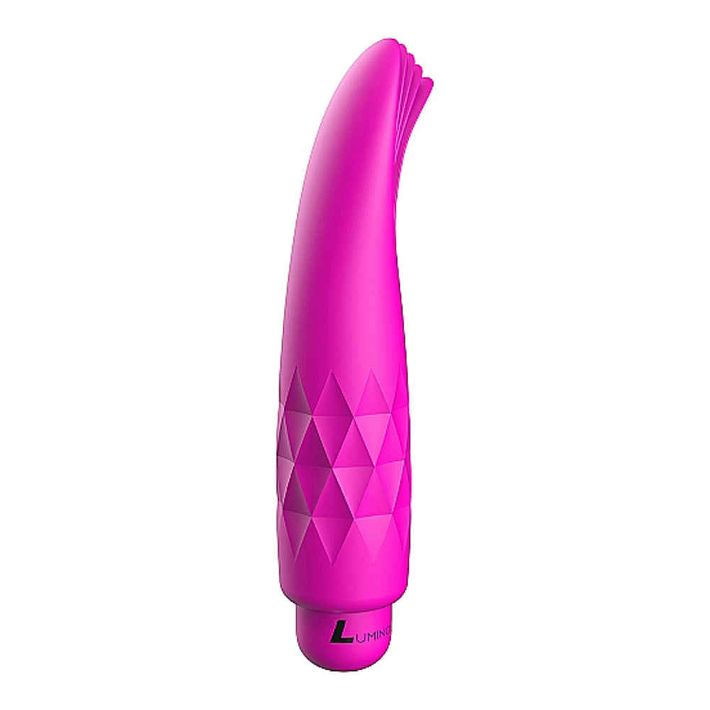 Luminous Zoe Abs Bullet With Silicone Sleeve 10 Speeds Fuchsia