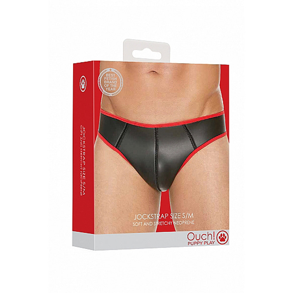 Neoprene Jockstrap Size S/M Red