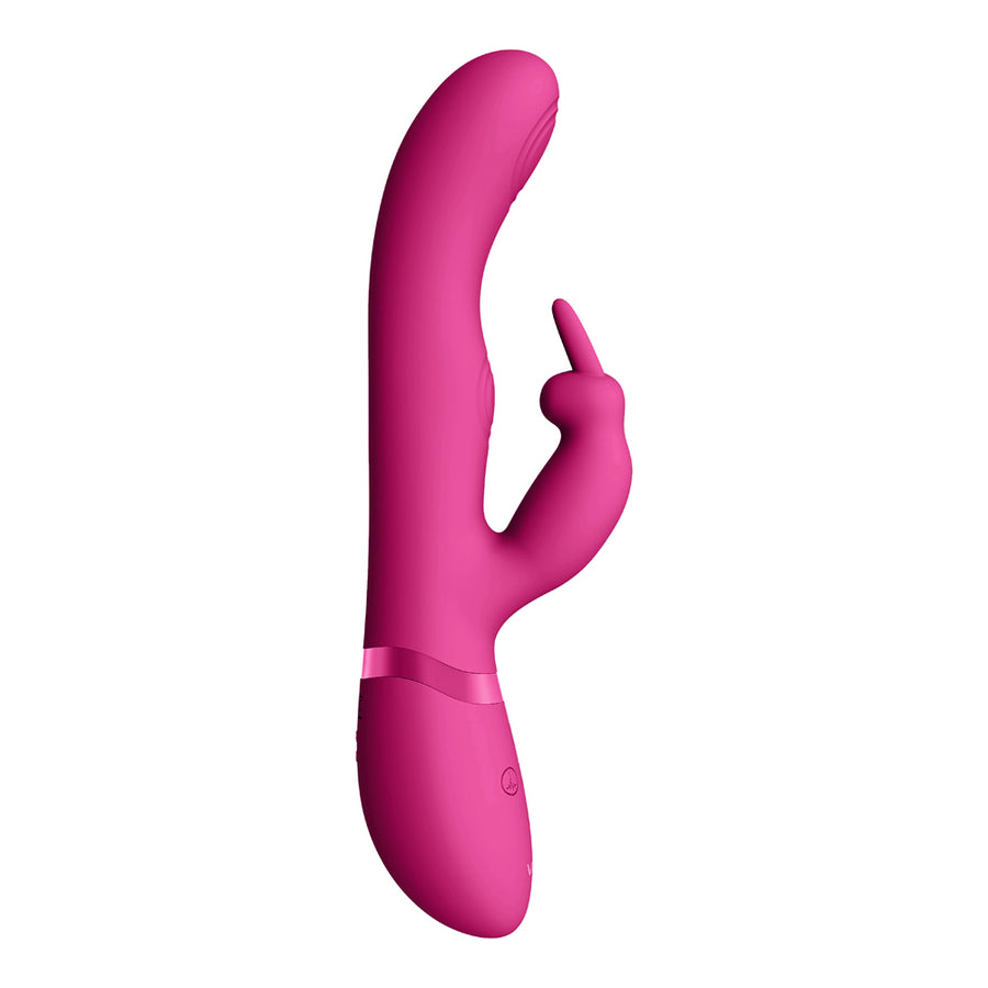 Vive May Dual Pulse-Wave &amp; Vibrating C-Spot &amp; G-Spot Rabbit  Pink