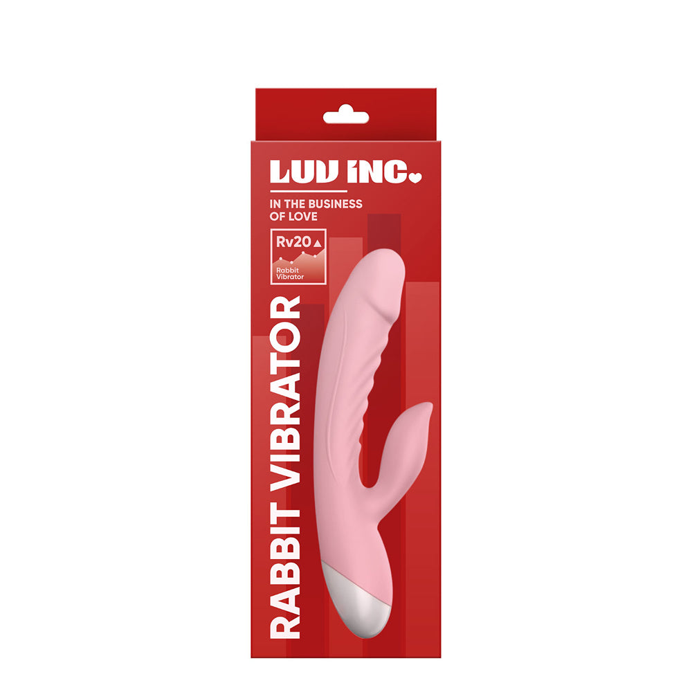 Luv Inc Rv20 Rabbit Vibrator Pink