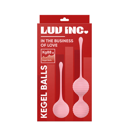 Luv Inc Kg88 Kegel Balls Set Light Pink