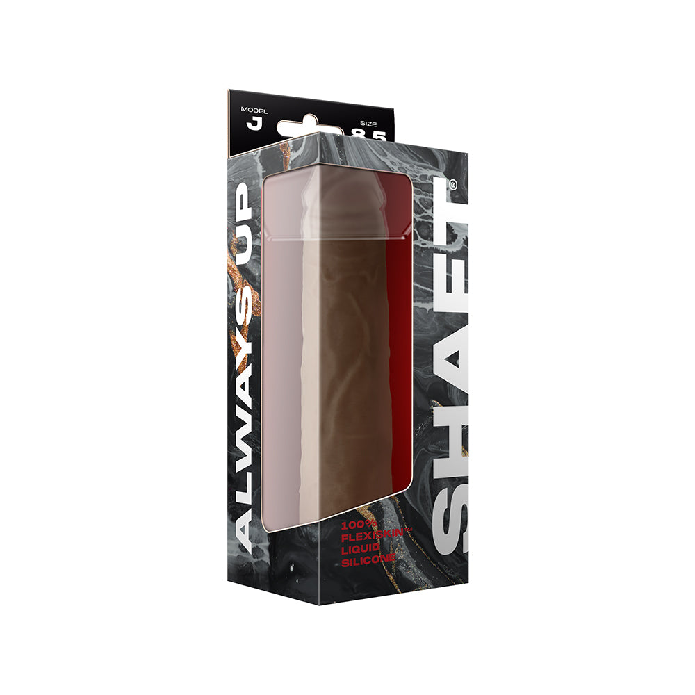 Shaft Model J Liquid Silicone Dong 8.5 In. Oak