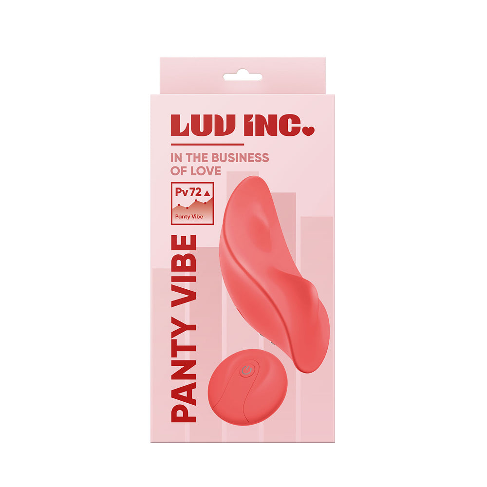 Luv Inc Pv72 Panty Vibe Coral