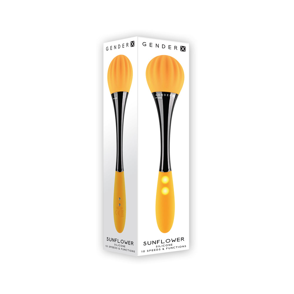 Gender X Sunflower Double-Ended Vibrator Yellow