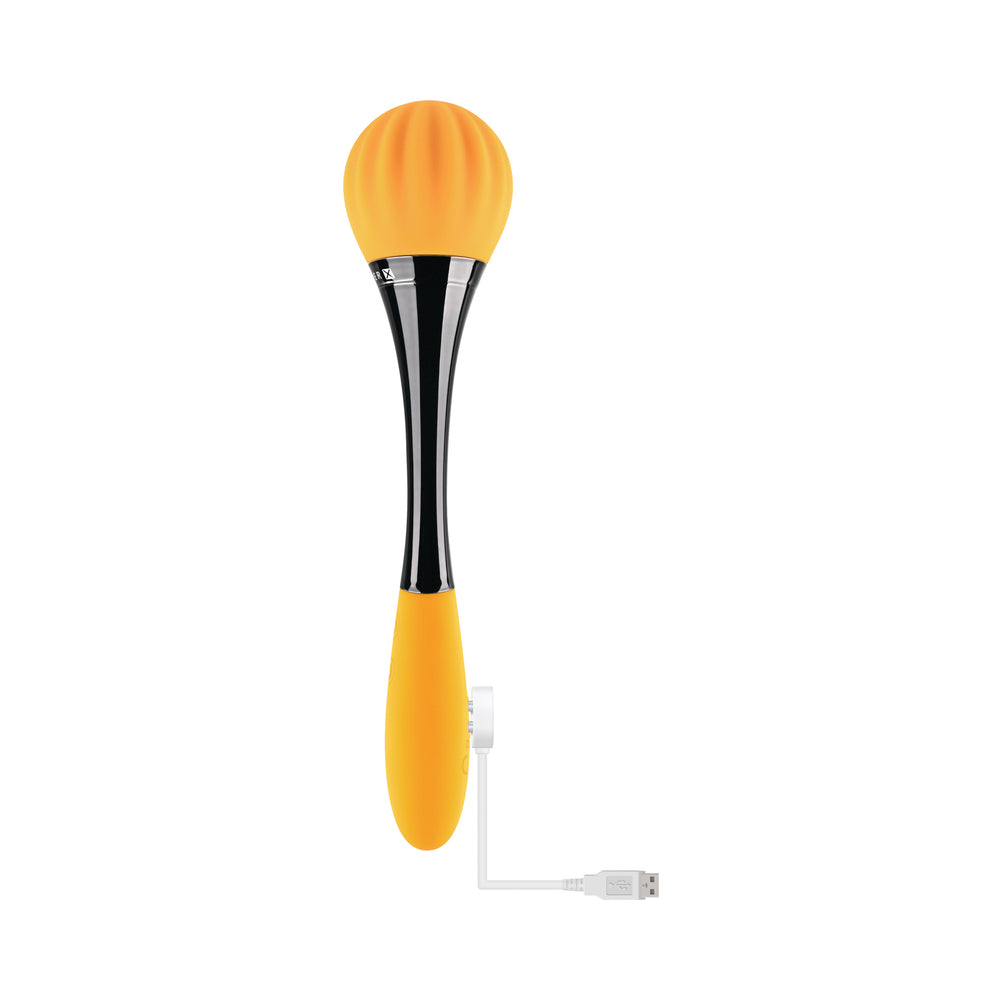 Gender X Sunflower Double-Ended Vibrator Yellow