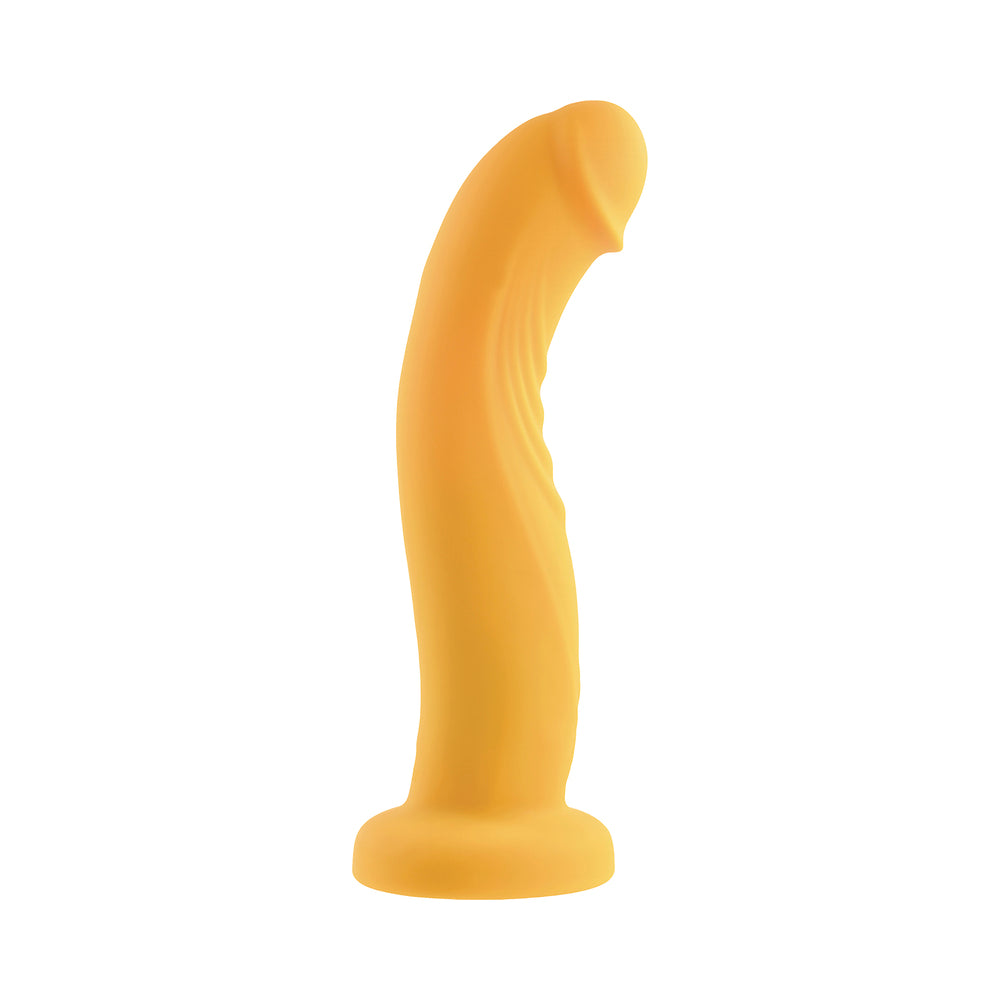 Gender X Sweet Embrace Vibrator And Strap-On Harness Yellow