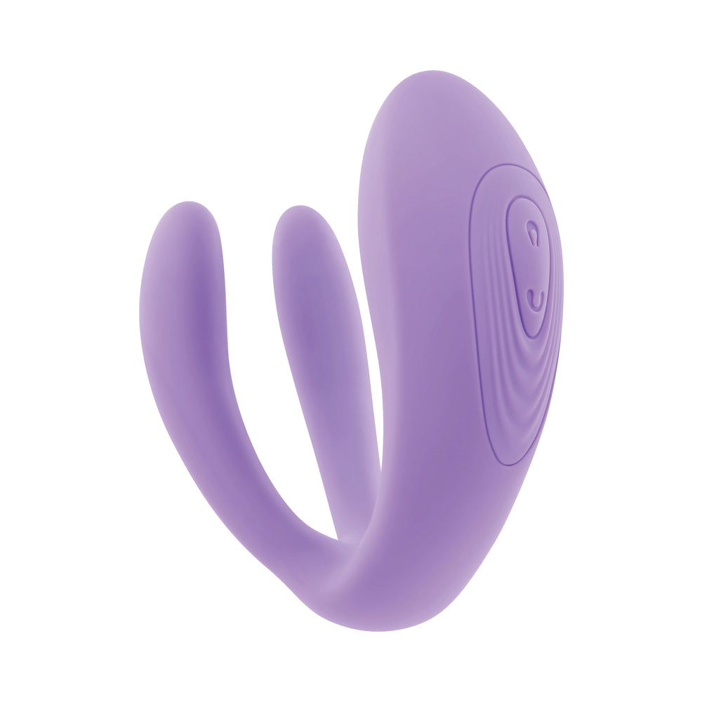 Evolved Petite Tickler Mini Vibe W/Remote - Purple