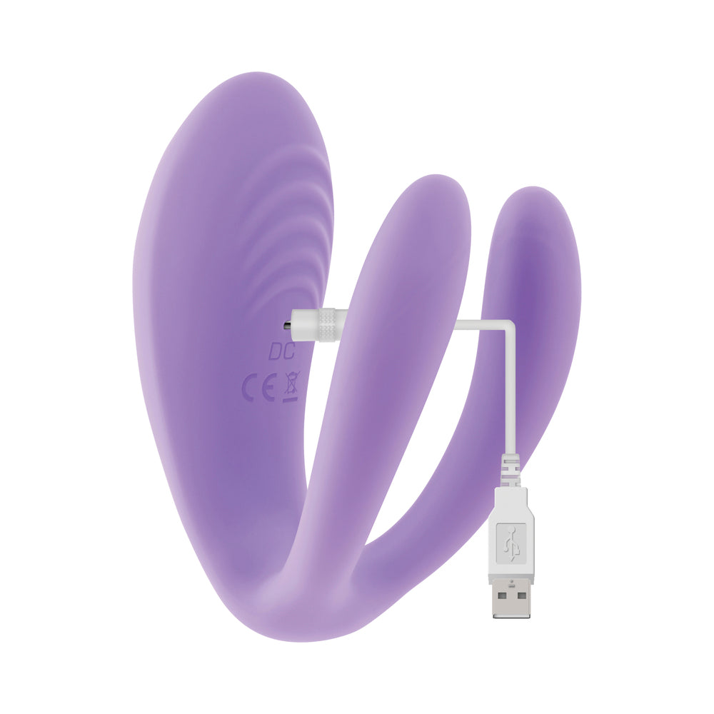 Evolved Petite Tickler Mini Vibe W/Remote - Purple