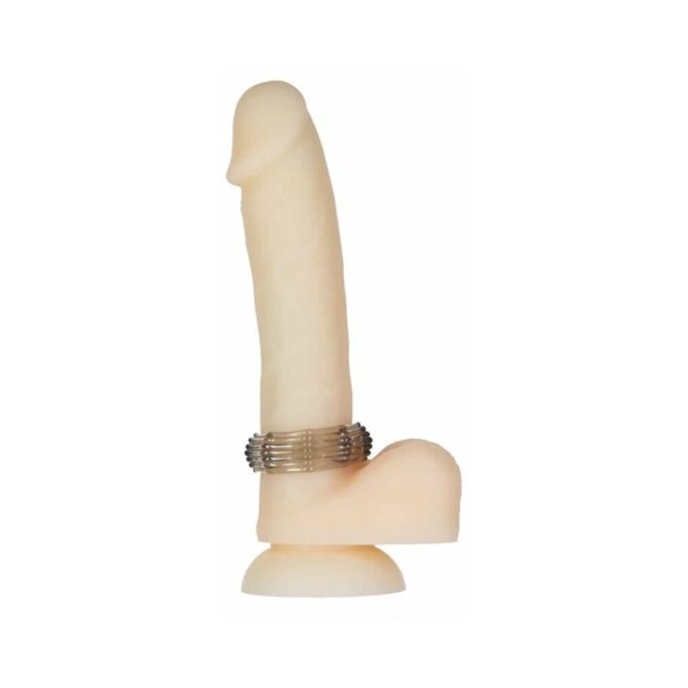 Got Big Dick Cockring 4-Pack Smoke