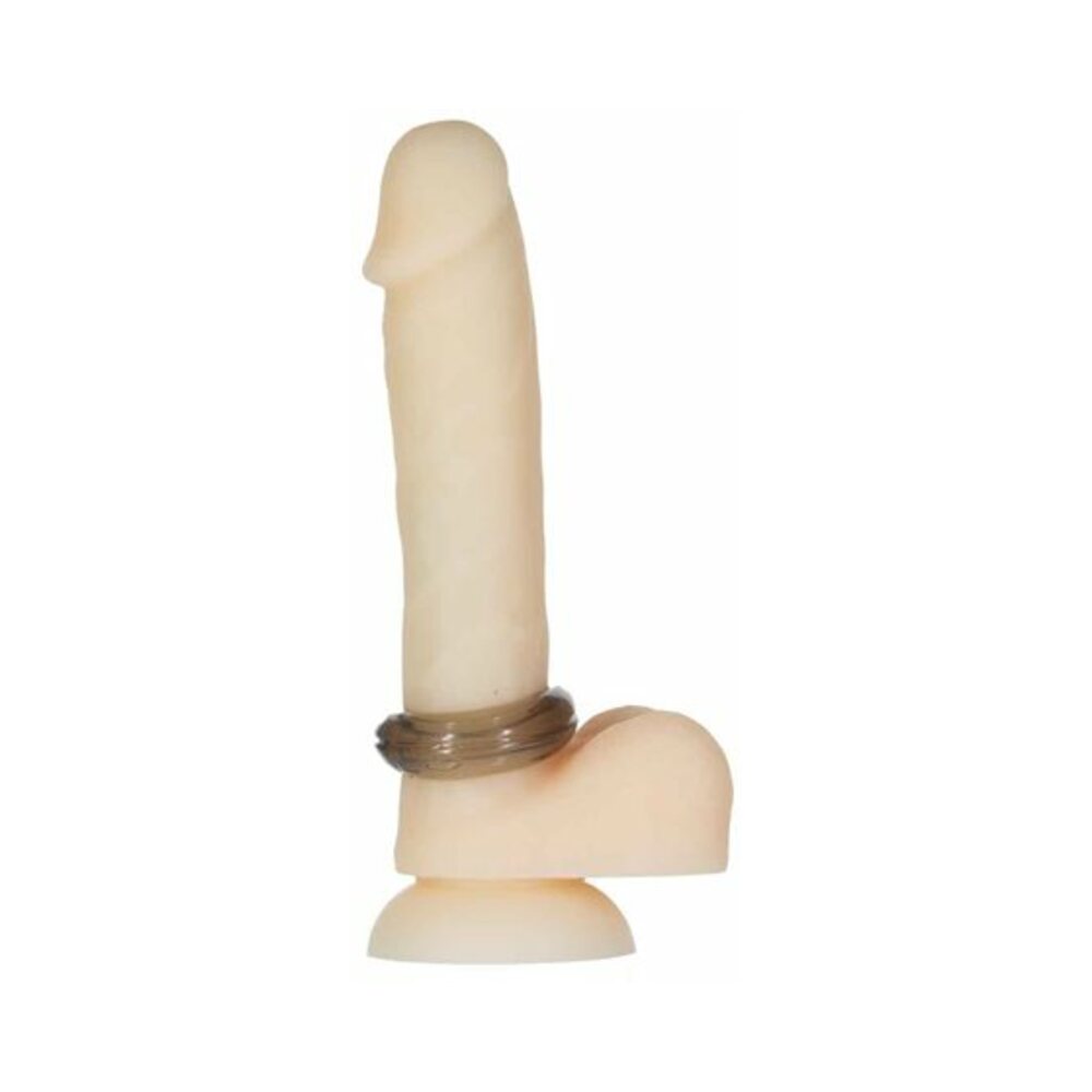 Got Big Dick Cockring 4-Pack Smoke