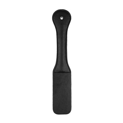 Ouch! Black &amp; White Bonded Leather Paddle Ouch Black