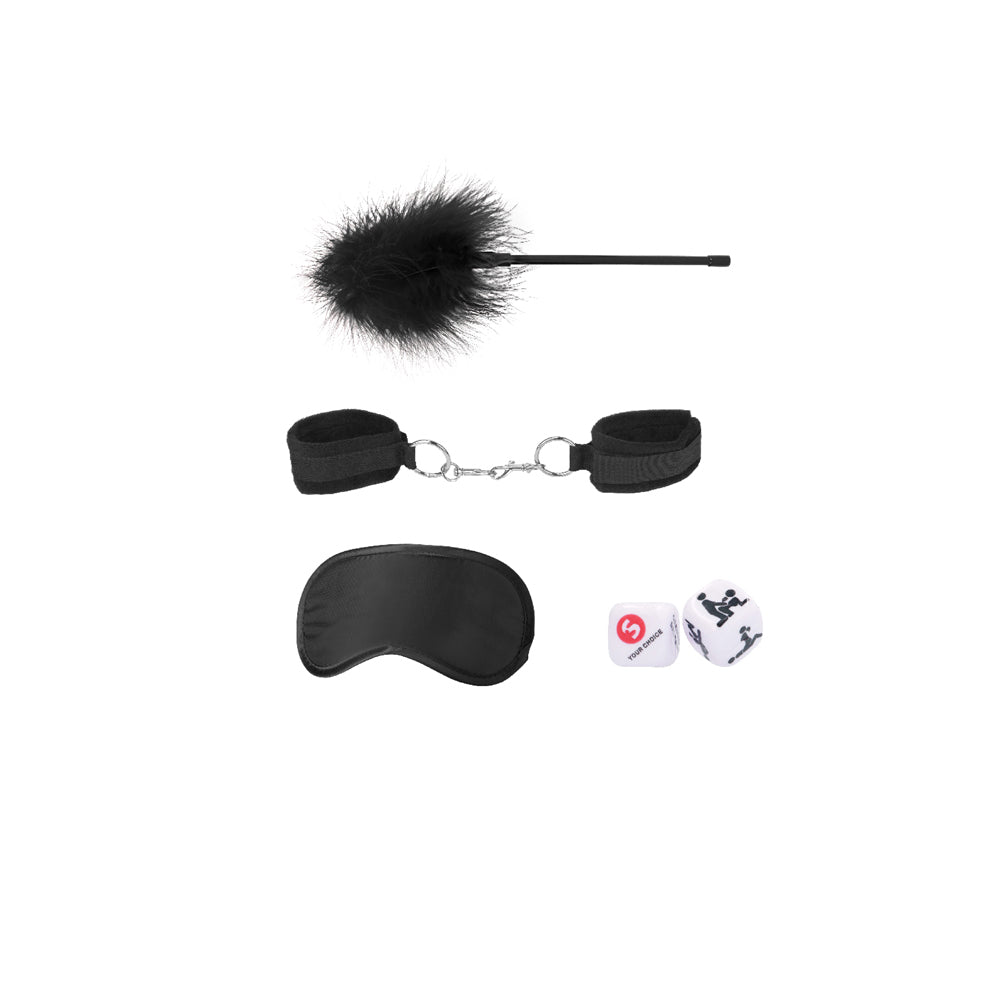 Ouch! Black &amp; White  Introductory Bondage Kit 