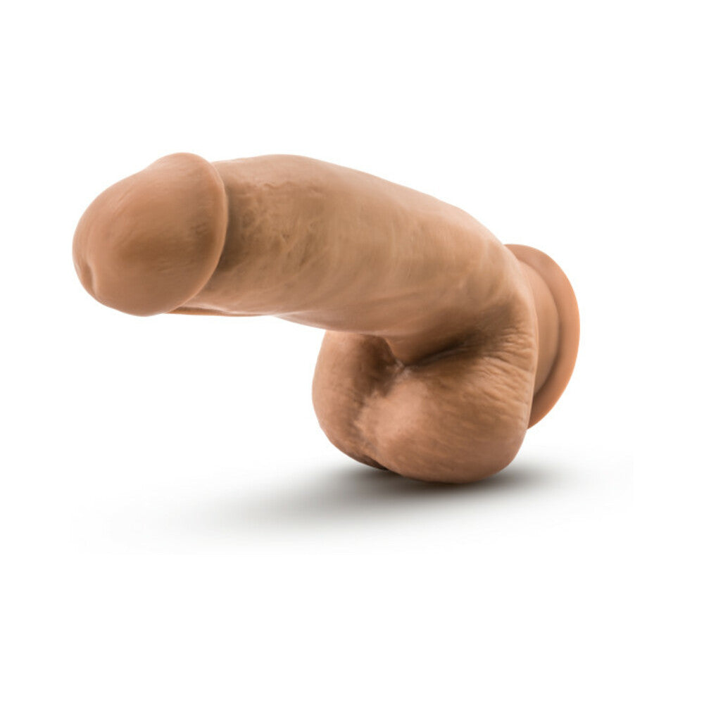 Dr. Skin Dr. Samuel Dildo With Suction Cup Silicone 7 In. Mocha