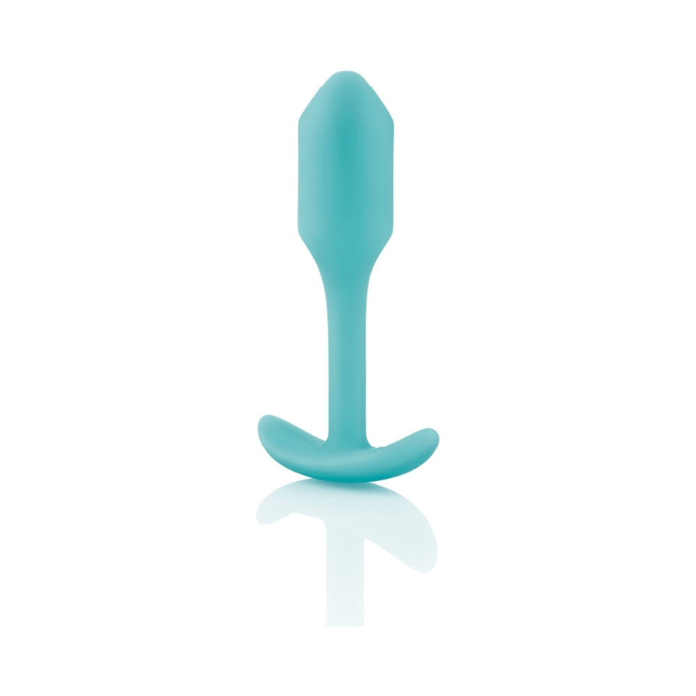 B-Vibe Weighted Snug Plug 1 - 55 G Mint