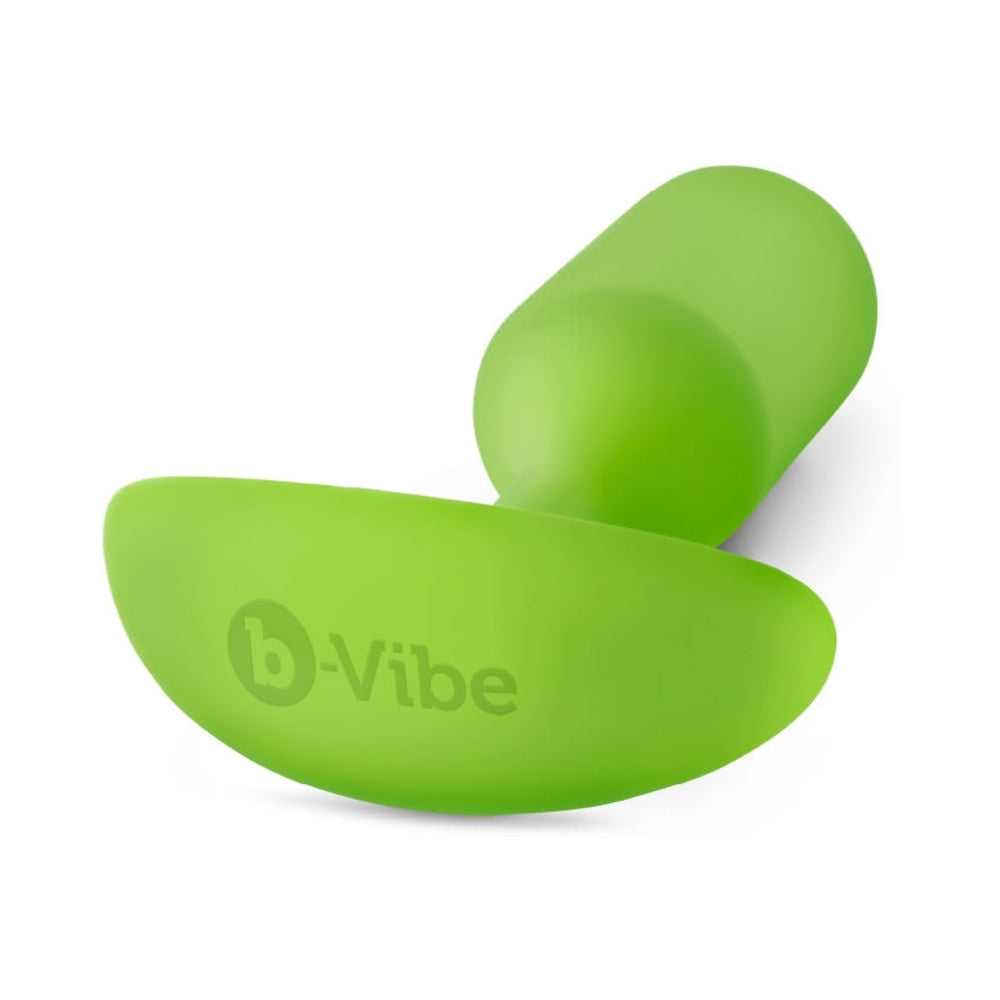 B-Vibe Weighted Snug Plug 3 - 180 G Lime