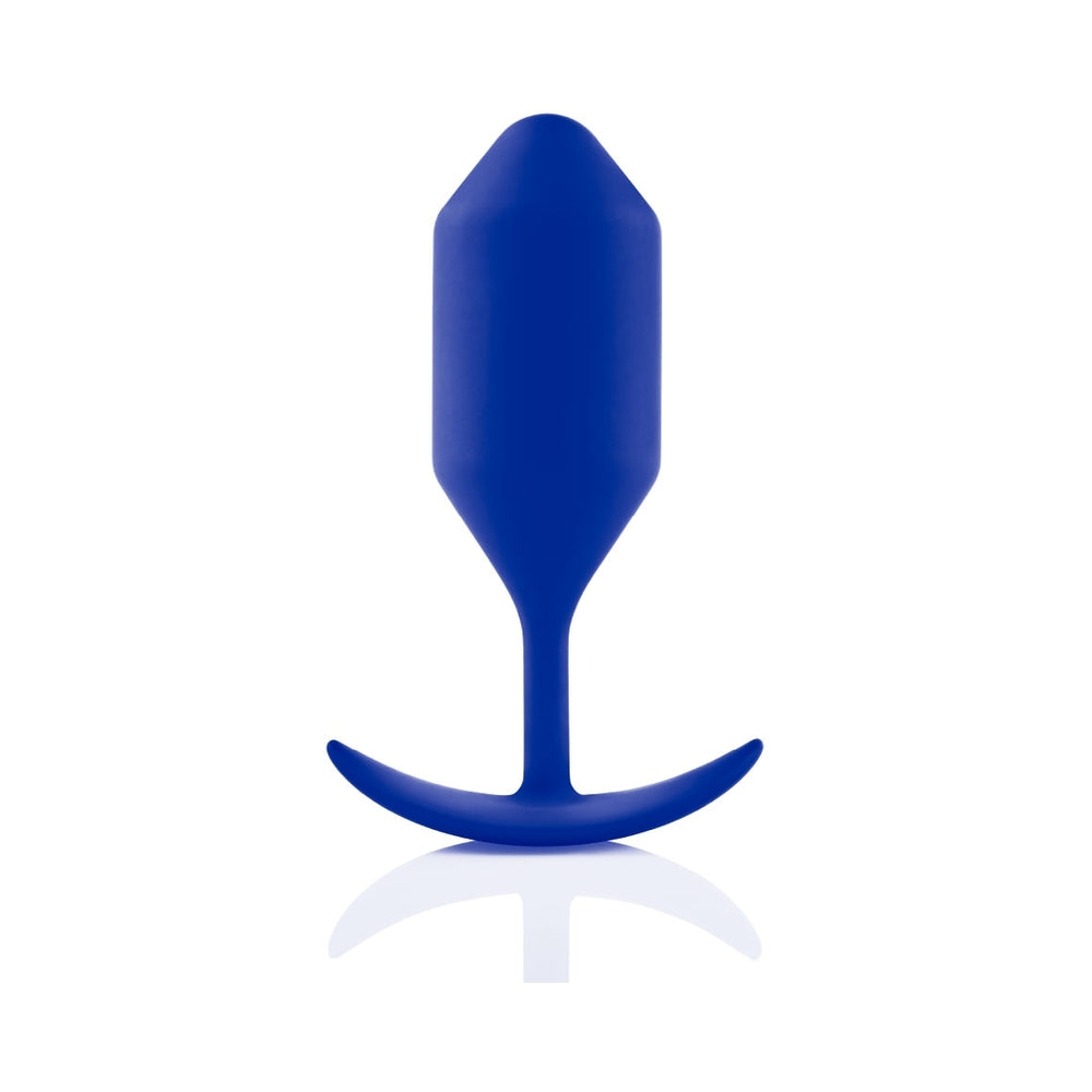 B-Vibe Weighted Snug Plug 4 - 257 G Navy