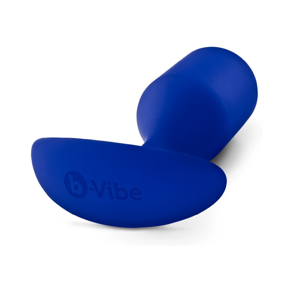 B-Vibe Weighted Snug Plug 4 - 257 G Navy