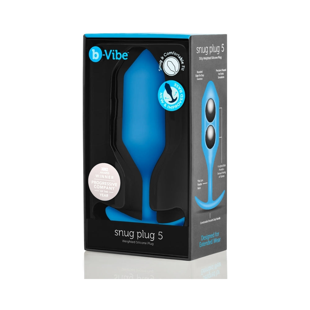 B Vibe Snug Plug 5 Blue