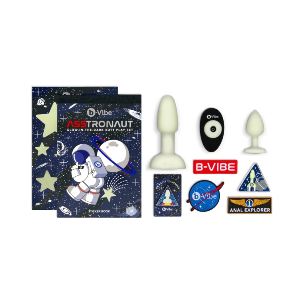 Asstronaut Glow-In-Dark Butt Play Set