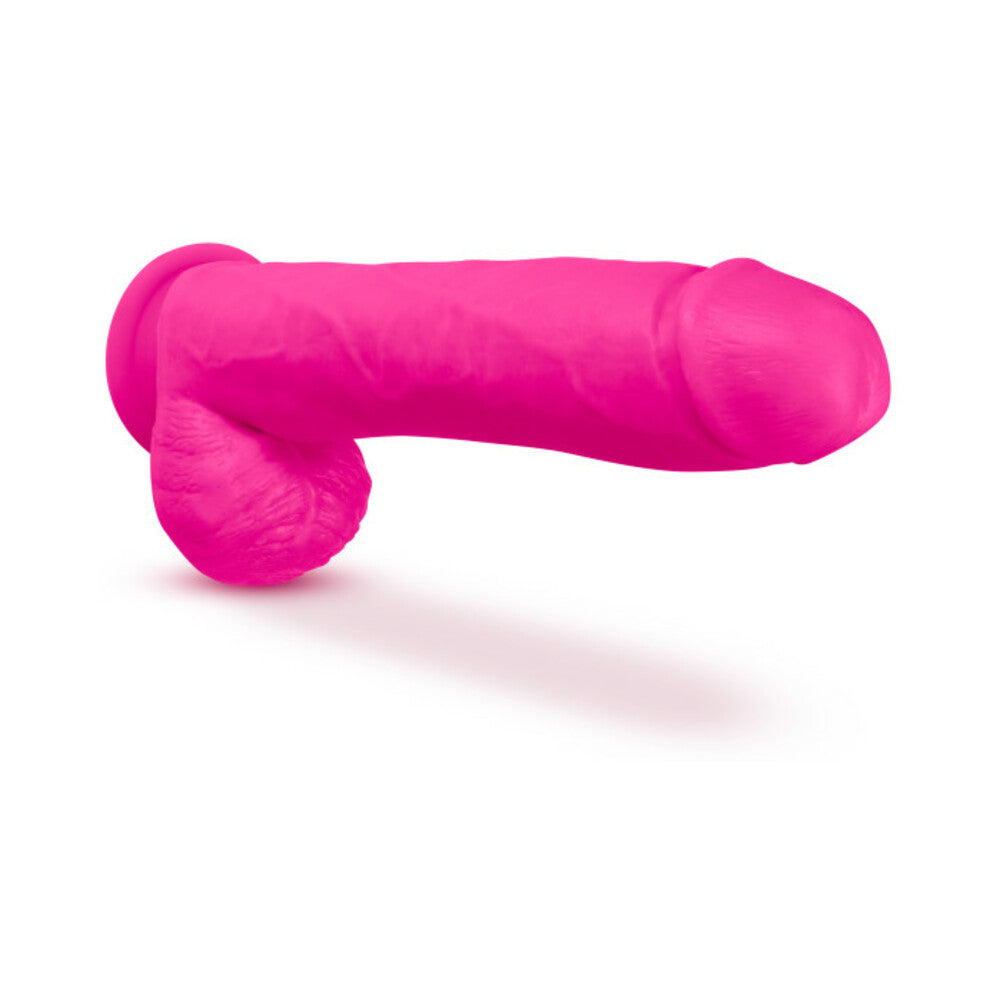 Au Naturel Bold Huge Dildo 10 In. Pink