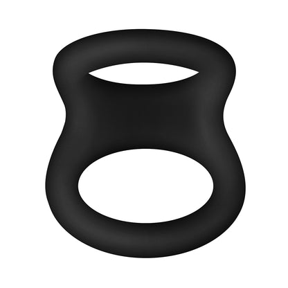 Forto F-22: Double Ring Liquid Silicone 49/55 Mm Black