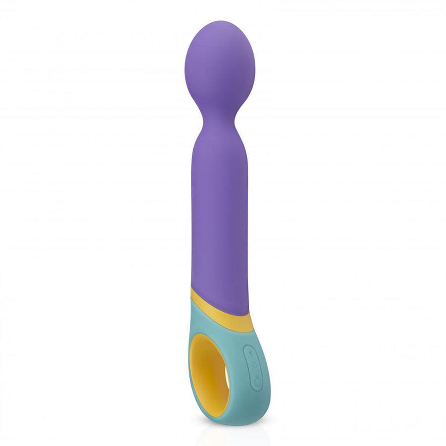 Pmv20 Base Wand Vibrator Silicone Purple