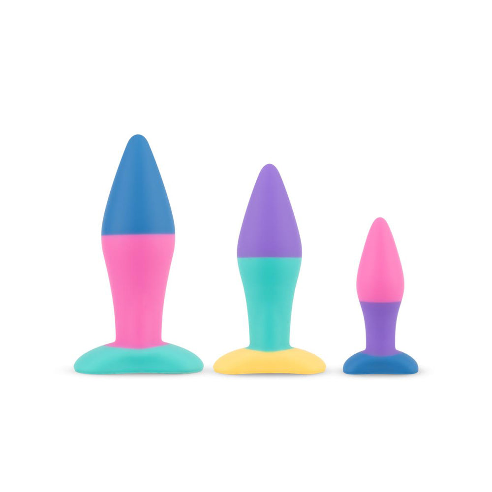 Pmv20 Koda 3-Piece Butt Plug Set Multicolor