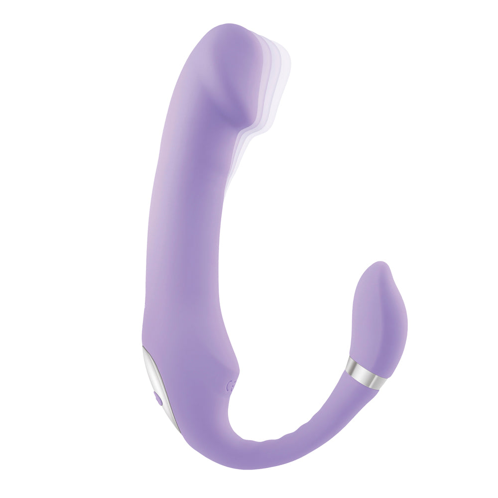 Gender X Orgasmic Orchid Dual-Ended Vibrator Lavender